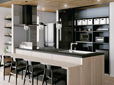 キッチン収納・食器棚・カップボード | ユニモ2（生産終了品