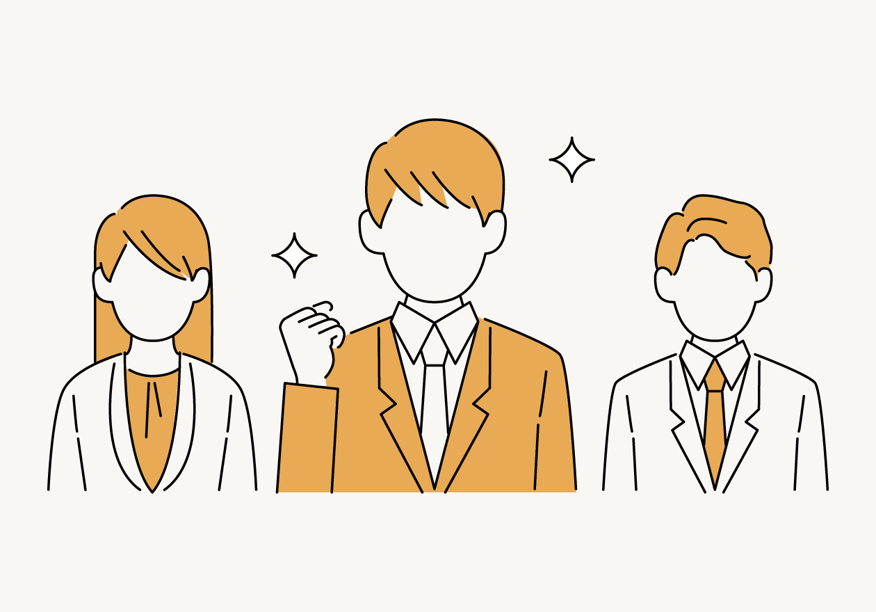 他者と共に、自走できる「共走人材」のイラスト