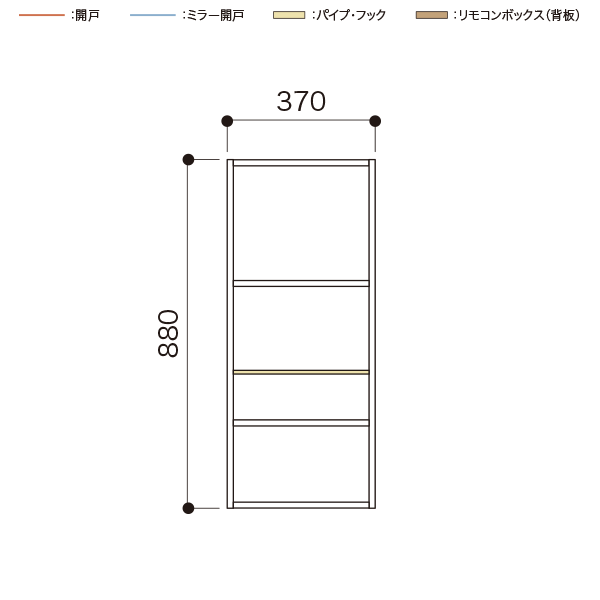 正面図
