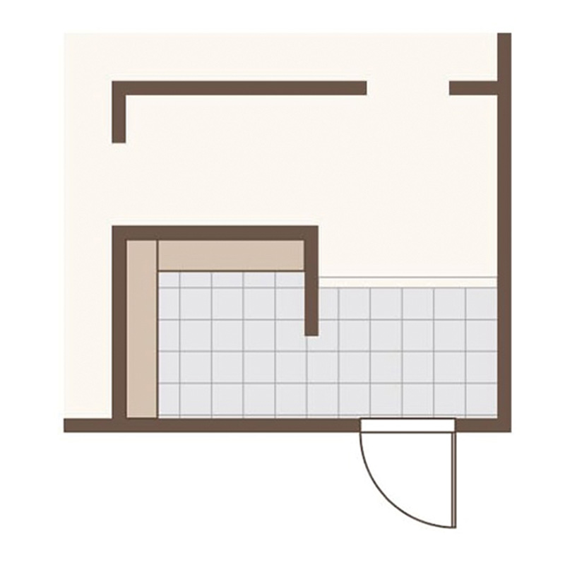 ウォークインプランL型