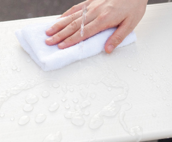 メンテナンスに配慮した設計。