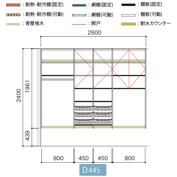 正面図