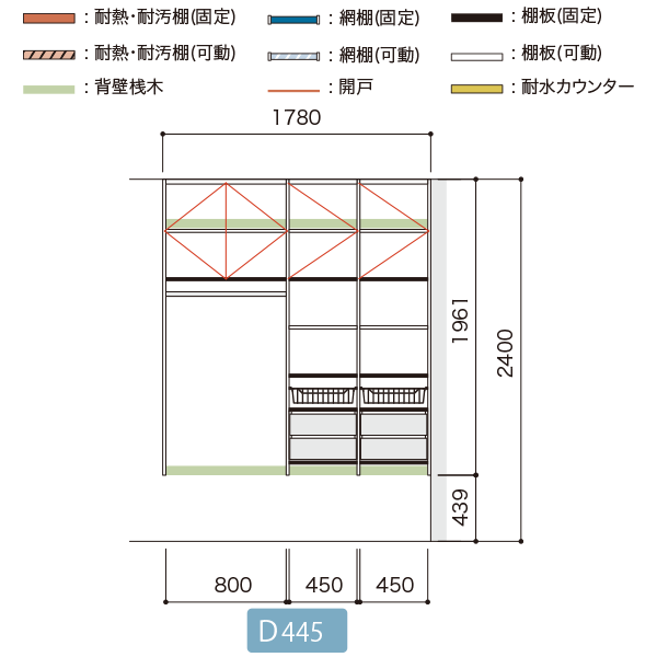 正面図