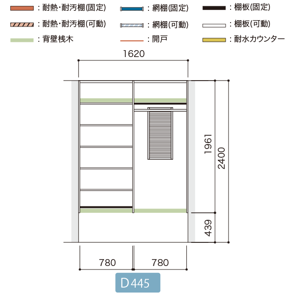 正面図