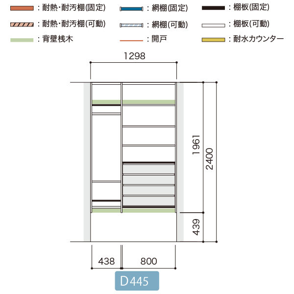 正面図