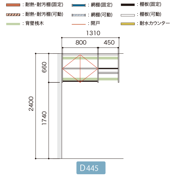 正面図