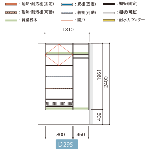 正面図