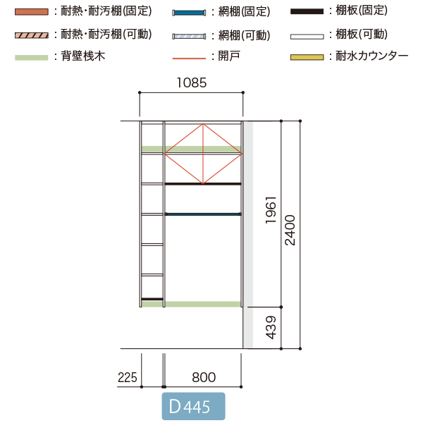 正面図