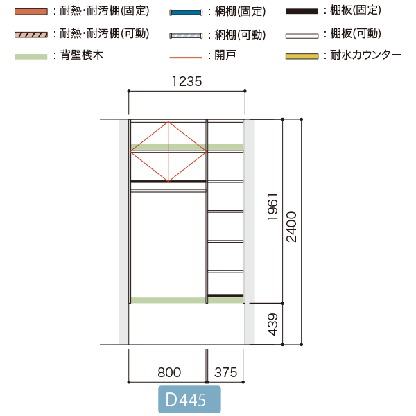 正面図