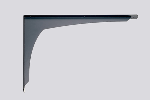 棚受（重量用L型ブラケット） ブラック