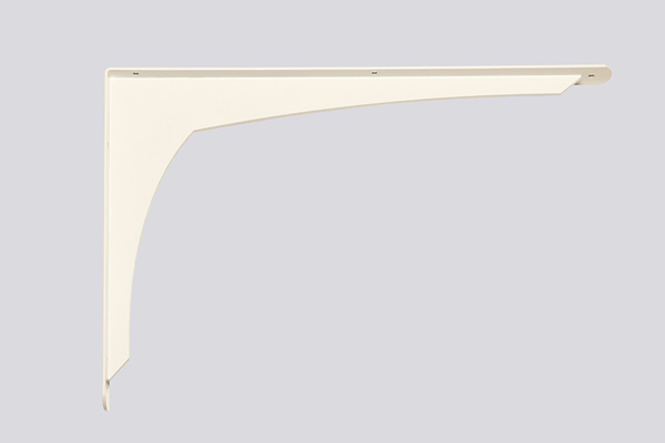 棚受（重量用L型ブラケット） ホワイト