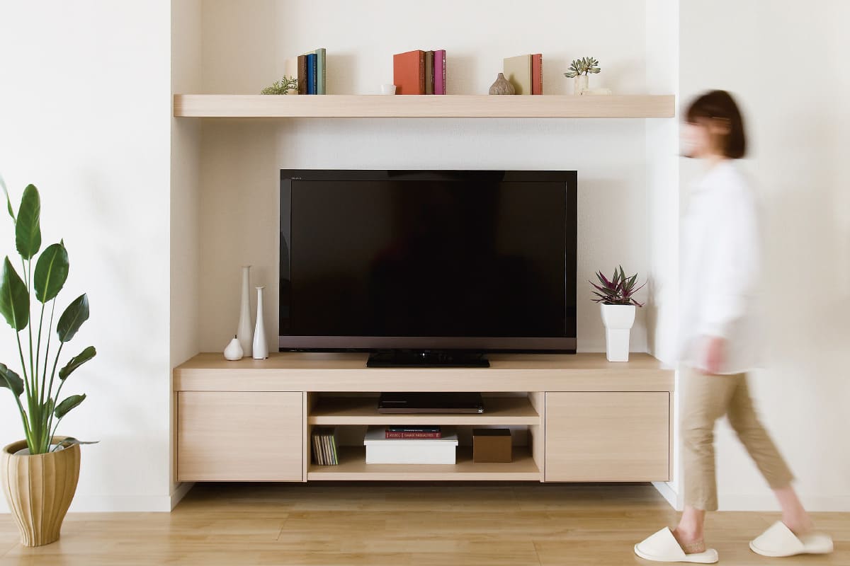 テレビボード収納 テレビ台 アートランバーリフ 収納なら南海プライウッド