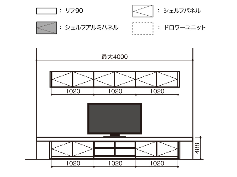 正面図