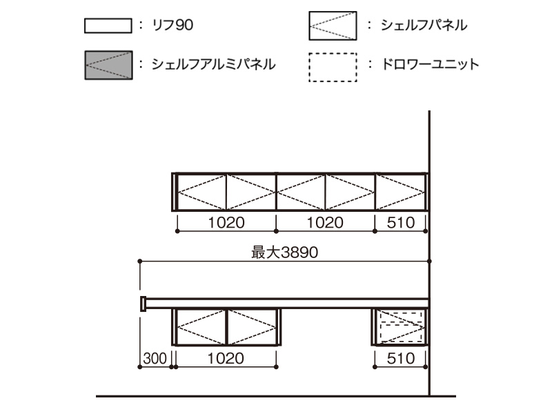 正面図