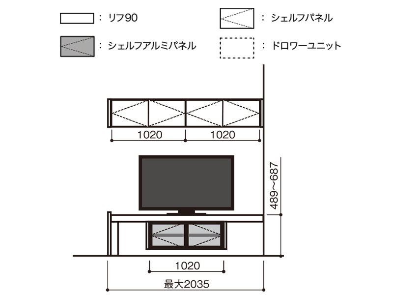 正面図