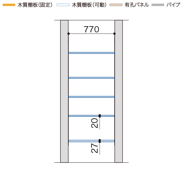 正面図