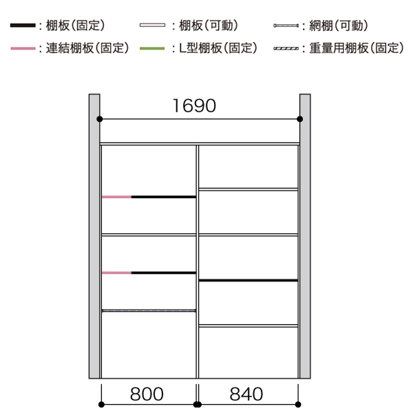 正面図