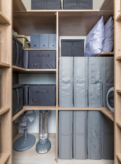 ストックルーム収納モノック