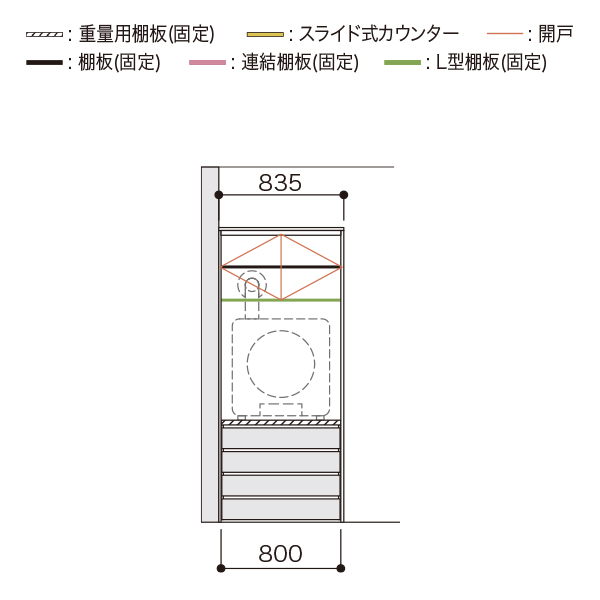 乾太くんプラン　正面図