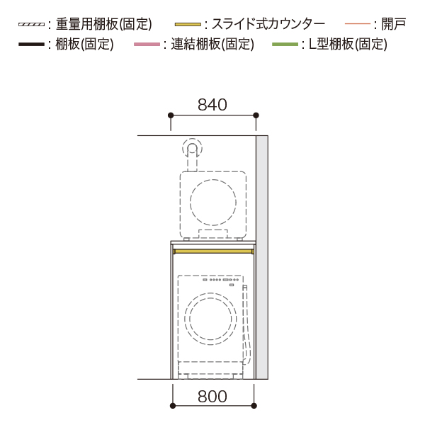 乾太くんプラン　正面図