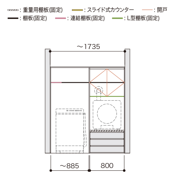 乾太くんプラン　正面図