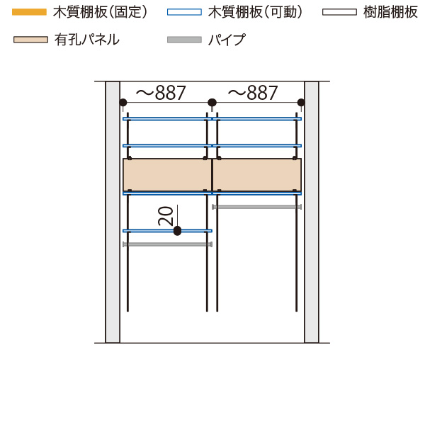 正面図