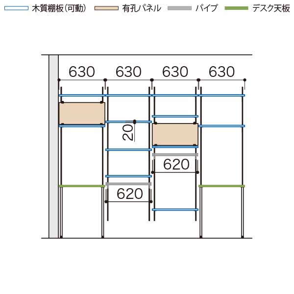 正面図