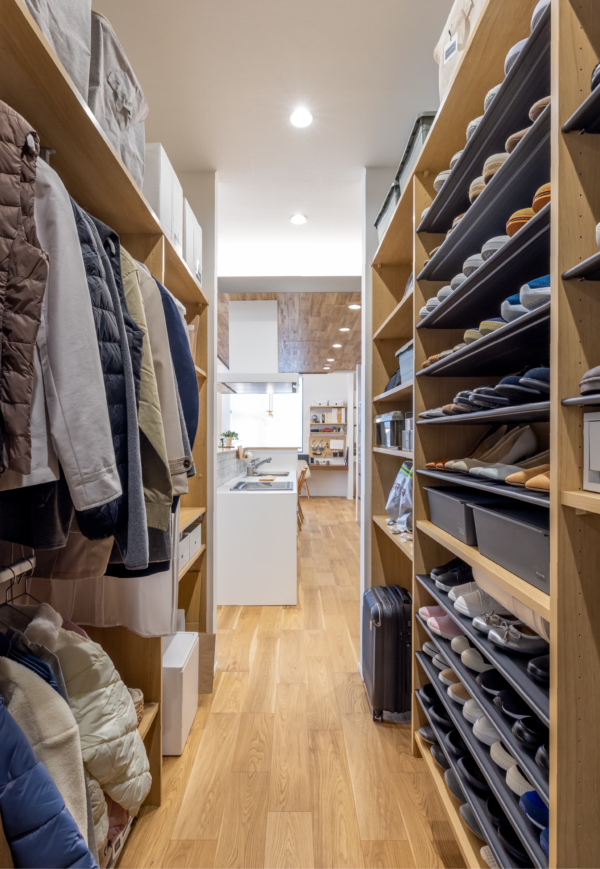 シューズクロークの施工例